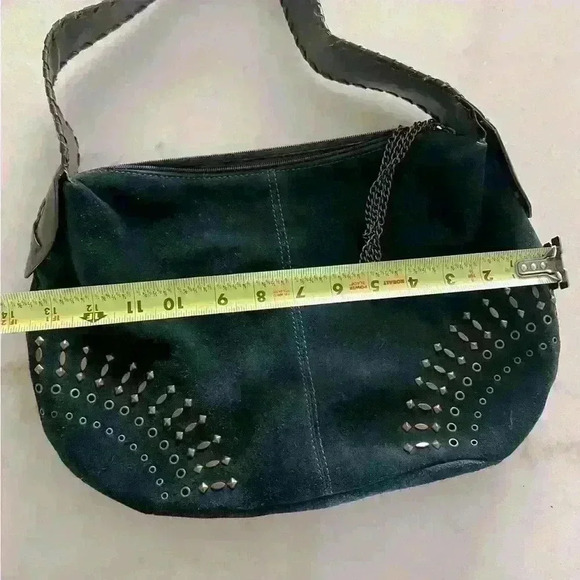 Vintage apt 9 suede leather women’s shoulder bag. - Picture 7 of 7